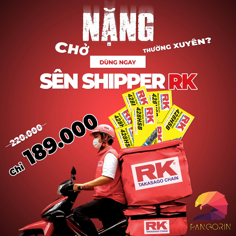 RK RA MẮT DÒNG SÊN MỚI – SÊN SHIPPER RK