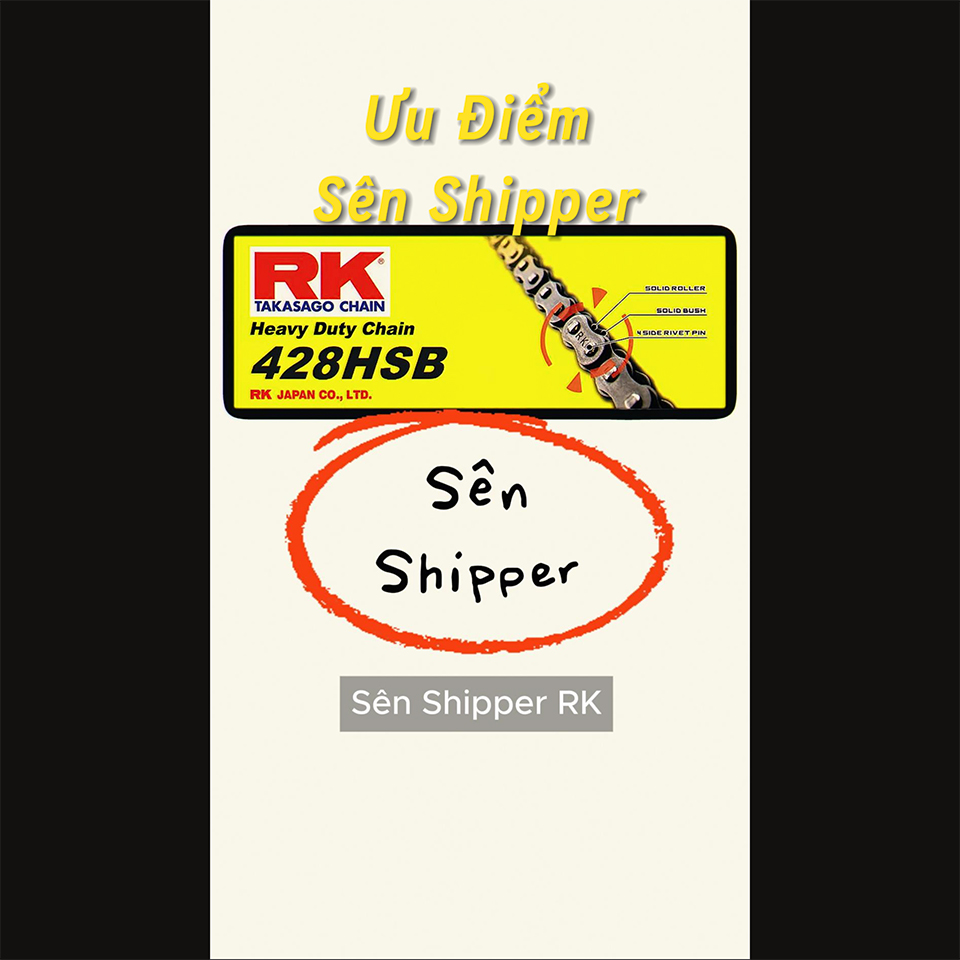 Ưu Điểm Sên Shipper RK
