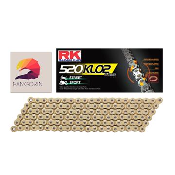 RK chain - Sên Husqvarna Svartpilen 401 - 520 KLO2 O-ring - Màu Vàng (Gold)