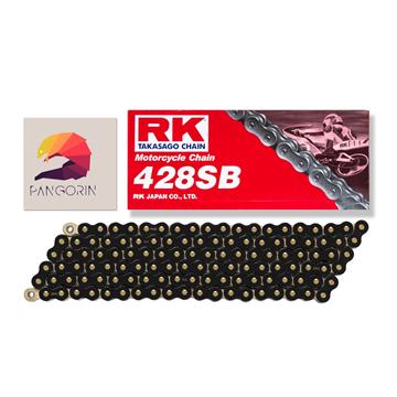 RK chain - Sên Yamaha Exciter 150 - 428 SB (Sên 9ly) - Màu Vàng Đen (Black/Gold)