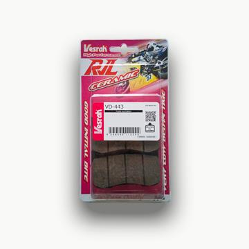 Vesrah - Bố Thắng Trước (Má Phanh Trước) Kawasaki Z900 Semi-metallic