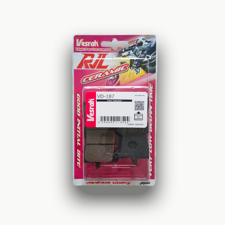 Vesrah - Bố Thắng Trước (Má Phanh Trước) Honda CB650R Semi-metallic