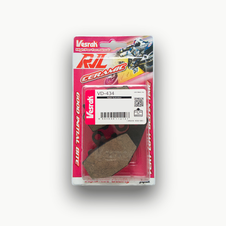 Vesrah - Bố Thắng Sau (Má Phanh Sau) Kawasaki Ninja 1000 Semi-metallic
